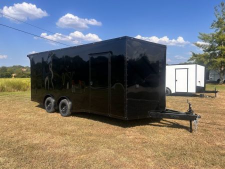 New 2027 8.5X20 Race Trailer - Finished Interior-5200LB Torsion Axle-Car/ Racing Trailer
