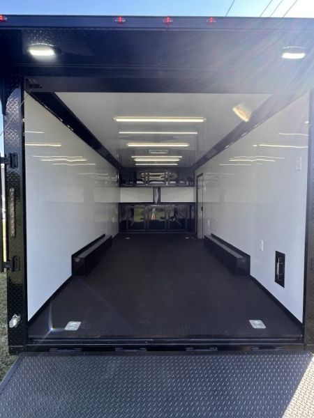 New 2027 8.5X20 Race Trailer - Finished Interior-5200LB Torsion Axle-Car/ Racing Trailer