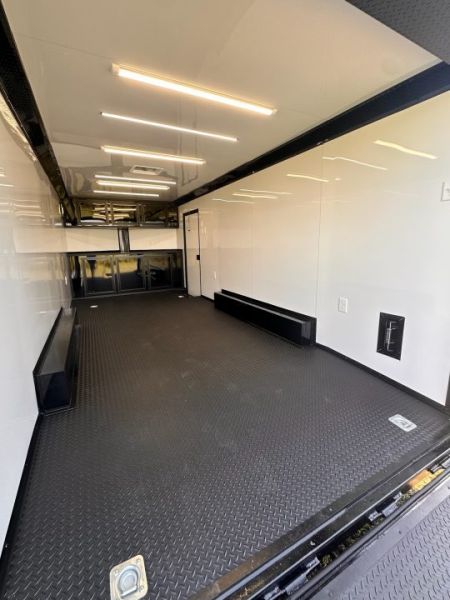 New 2027 8.5X20 Race Trailer - Finished Interior-5200LB Torsion Axle-Car/ Racing Trailer
