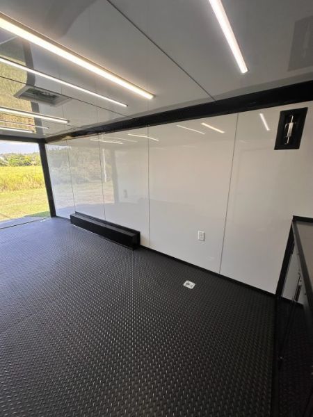 New 2027 8.5X20 Race Trailer - Finished Interior-5200LB Torsion Axle-Car/ Racing Trailer