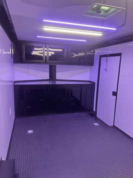 New 2027 8.5X20 Race Trailer - Finished Interior-5200LB Torsion Axle-Car/ Racing Trailer