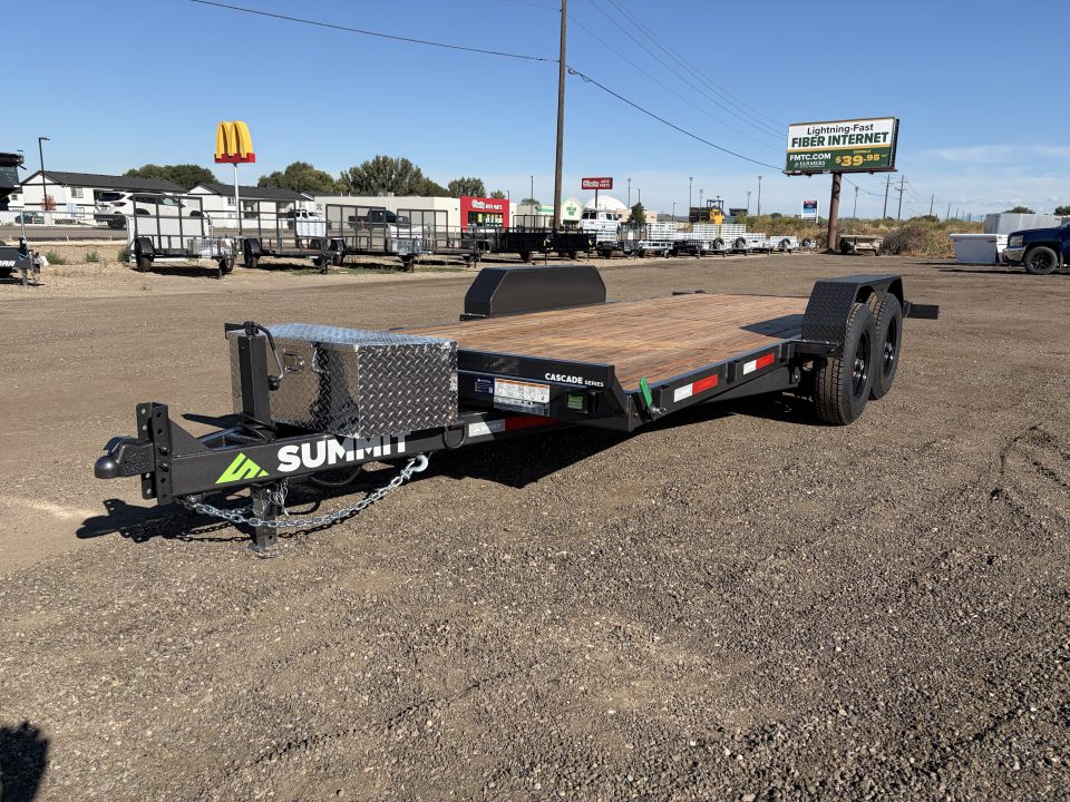 New 2027 Summit 7x18 10k Tilt Trailer