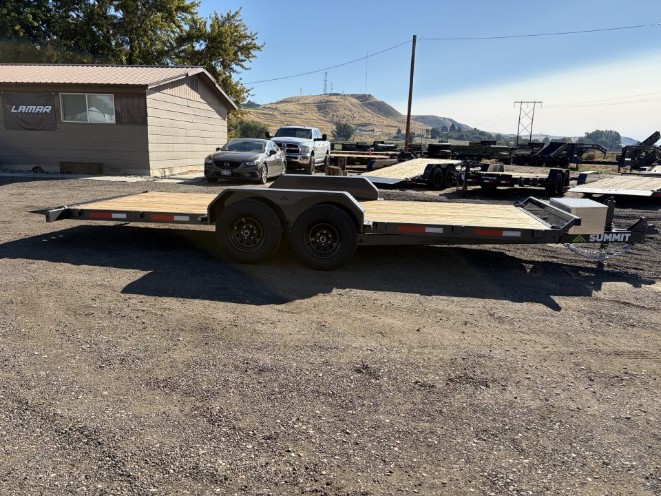 New 2027 Summit 7x18 10k Tilt Trailer
