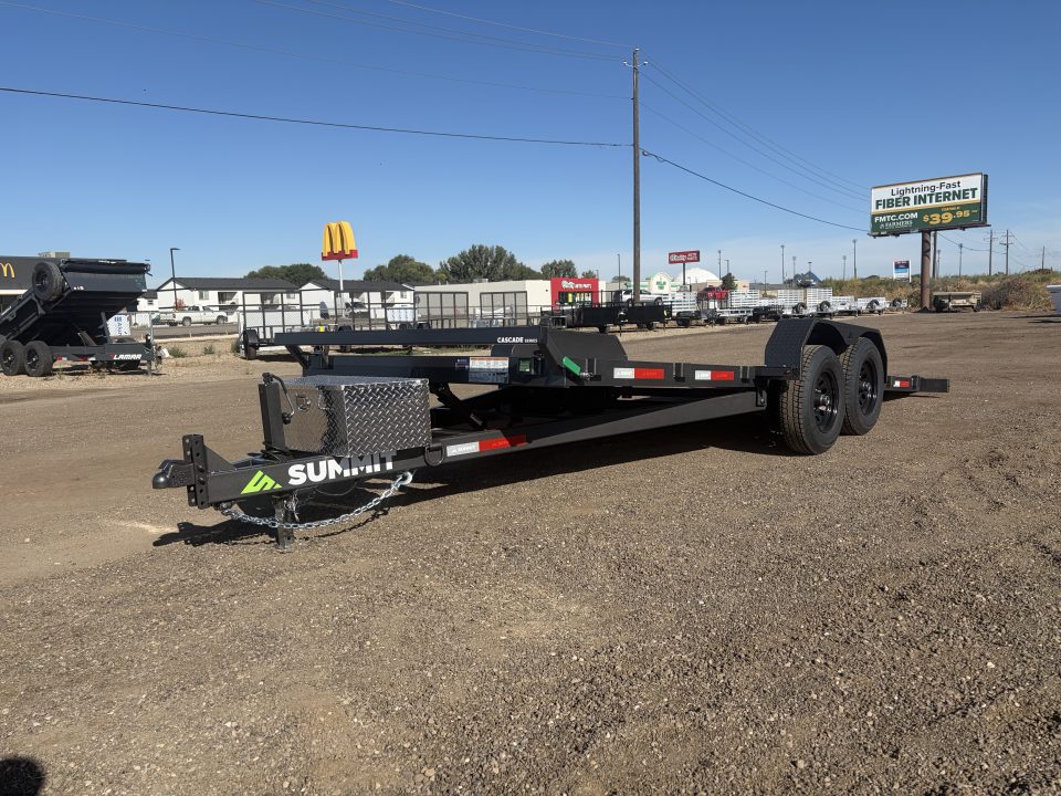New 2027 Summit 7x18 10k Tilt Trailer