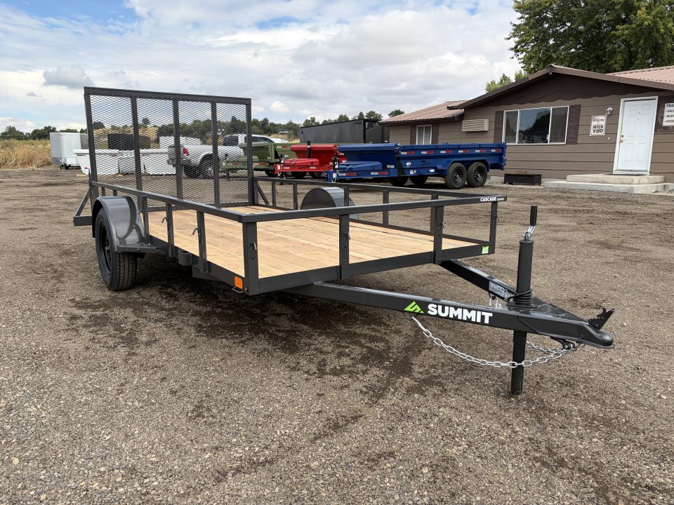 New 2027 Summit 6x12 3k Utility Trailer