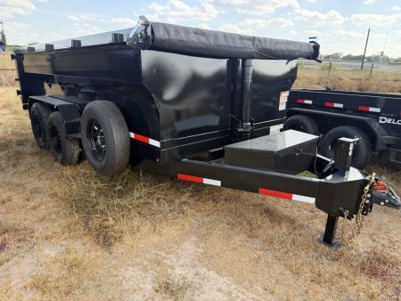 New 2026 Texas Pride Trailers 7x14ft Dump Trailer w/3ft sides