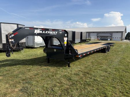 New 2027 Hillcrest Trailers 25.9k 24+12 Hydro Dovetail GN DO