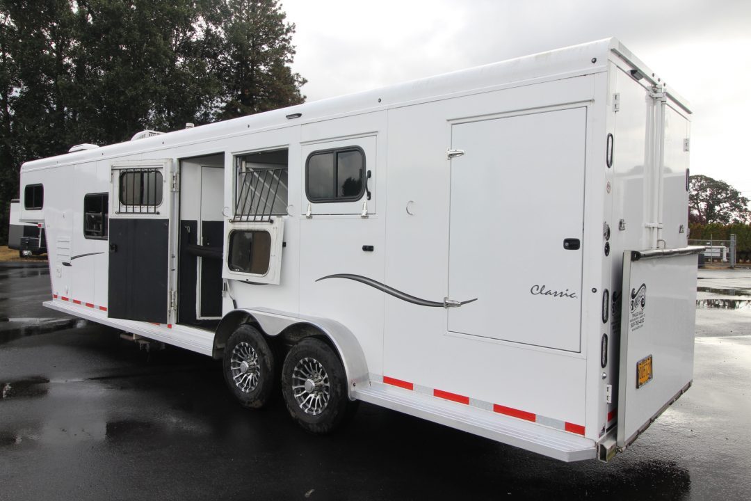 Used 2022 Trails West Classic 12x12 Horse Trailer