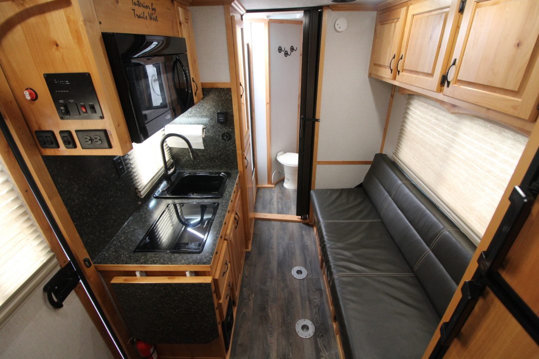 Used 2022 Trails West Classic 12x12 Horse Trailer