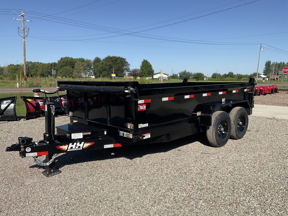 New 2027 H&H Trailers H-DBW14-140 Dump Trailer