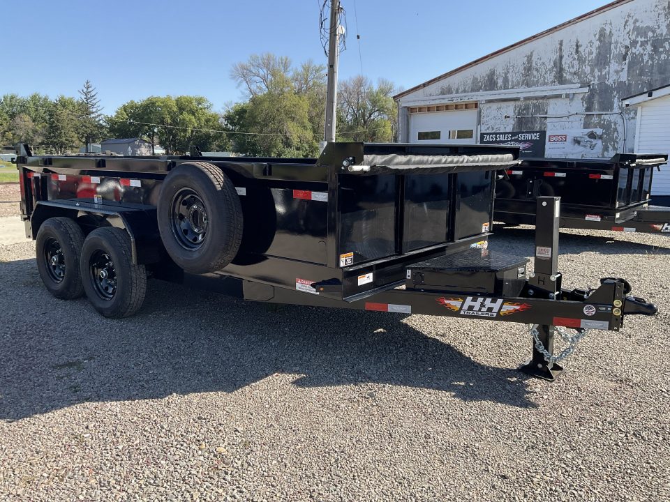 New 2027 H&H Trailers H-DBW14-140 Dump Trailer