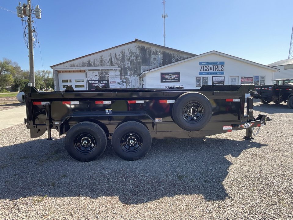 New 2027 H&H Trailers H-DBW14-140 Dump Trailer