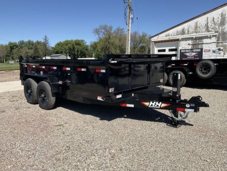 New 2027 H&H Trailers H-DBW14-140 Dump Trailer