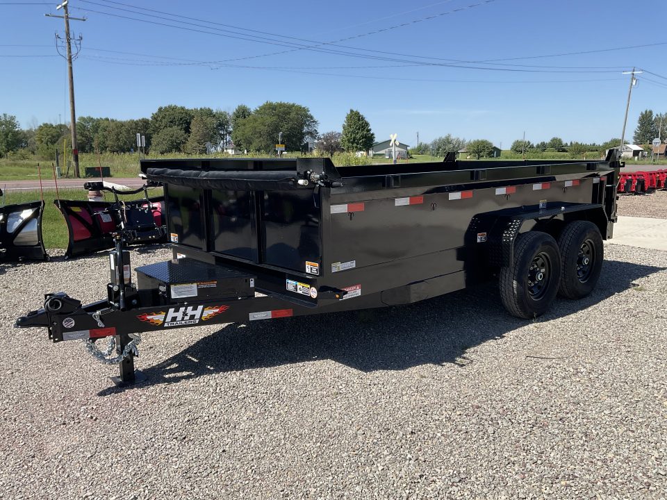 New 2027 H&H Trailers H-DBW14-140 Dump Trailer