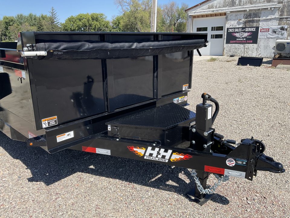 New 2027 H&H Trailers H-DBW14-140 Dump Trailer