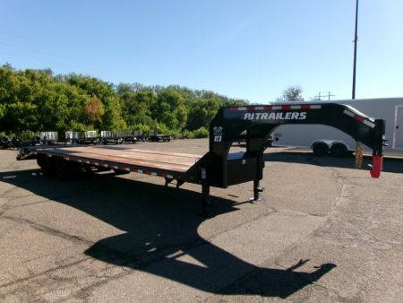 New 2027 PJ Trailers LDQ30A2BSWK Flatbed Trailer