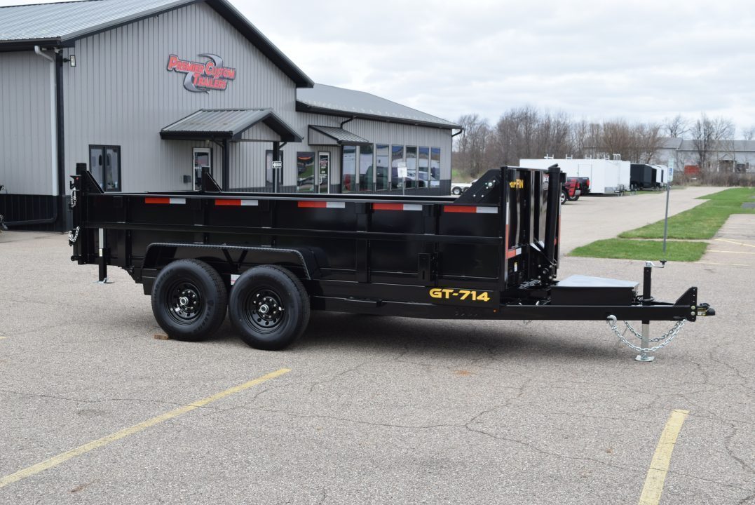New 2027 Griffin Trailers 7x14 14K Telescoping Cylinder Dump Trailer