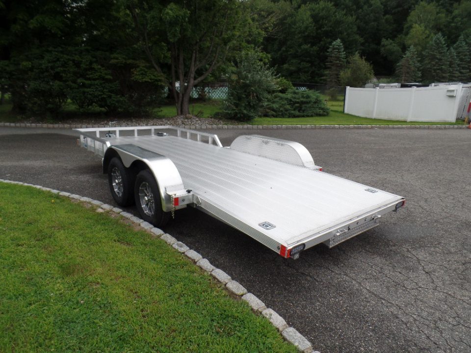 New 2026 ALCOM ALCOM / Aluminum 1,400 lbs. Empty Weight ! Open Car Trailer , $8,295 without stone guard. , $9,495 as shown. ID# 148926 Car Hauler