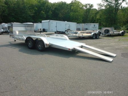New 2026 ALCOM ALCOM / Aluminum 1,400 lbs. Empty Weight ! Open Car Trailer , $8,295 without stone guard. , $9,495 as shown. ID# 148926 Car Hauler