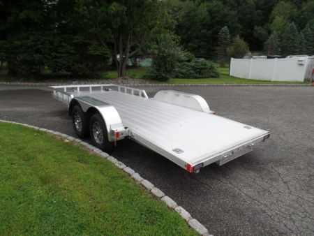 New 2026 ALCOM ALCOM / Aluminum 1,400 lbs. Empty Weight ! Open Car Trailer , $8,295 without stone guard. , $9,495 as shown. ID# 148926 Car Hauler