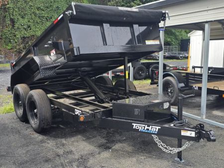 New 2027 Top Hat Trailers 5X10 Dump Trailer 7K GVWR