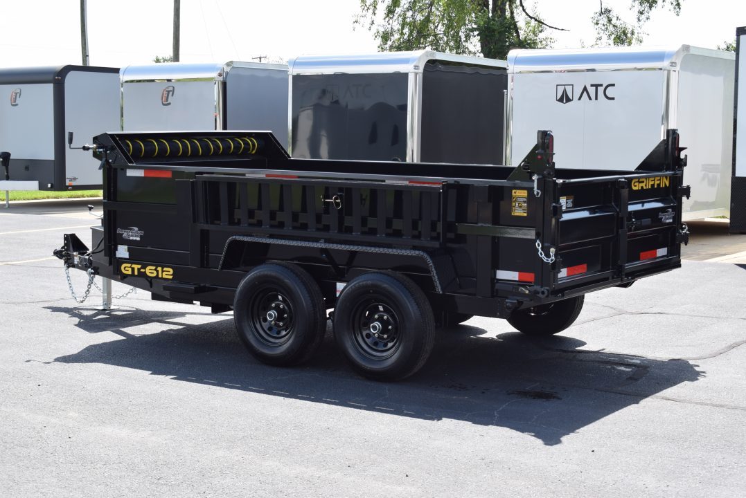 New 2027 Griffin Trailers 6x12 10k Dump Trailer