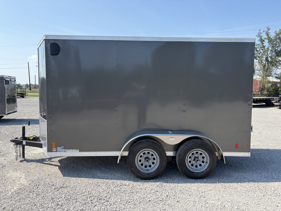 New 2027 Darkhorse Cargo DHW6X12TA35 (6' X 12') 7K V-Nose 2500 Series Cargo / Enclosed Trailer
