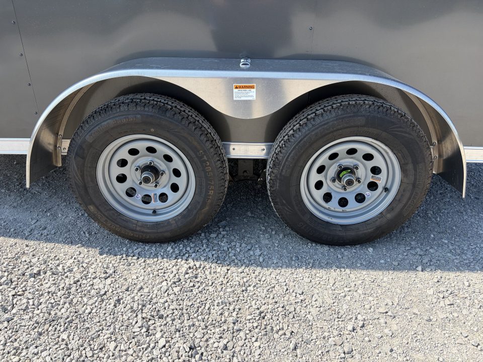 New 2027 Darkhorse Cargo DHW6X12TA35 (6' X 12') 7K V-Nose 2500 Series Cargo / Enclosed Trailer