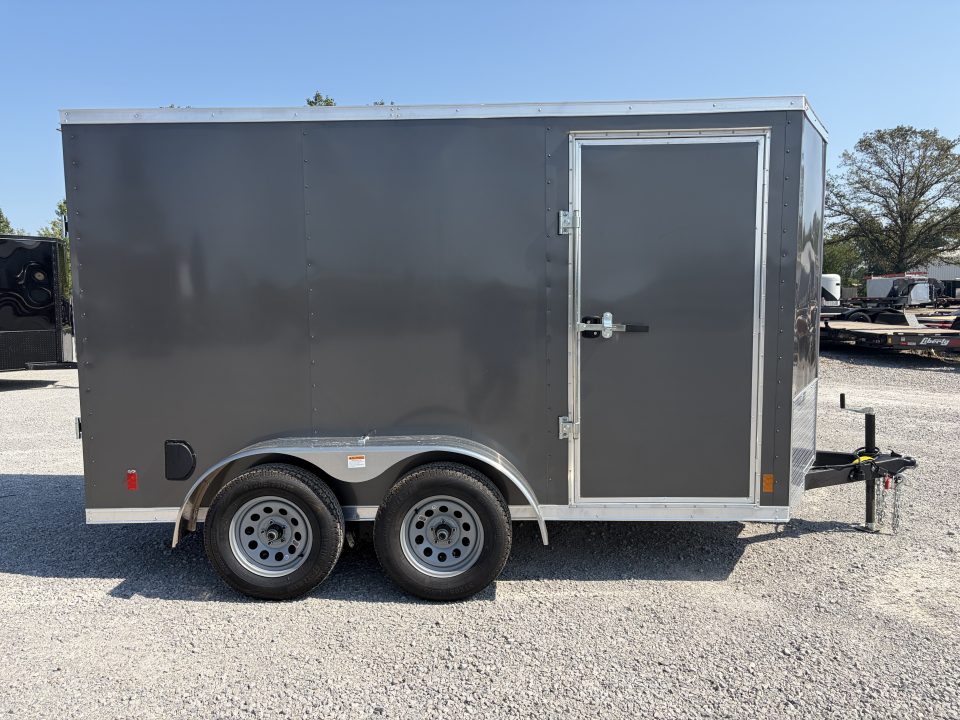 New 2027 Darkhorse Cargo DHW6X12TA35 (6' X 12') 7K V-Nose 2500 Series Cargo / Enclosed Trailer