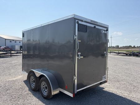 New 2027 Darkhorse Cargo DHW6X12TA35 (6' X 12') 7K V-Nose 2500 Series Cargo / Enclosed Trailer