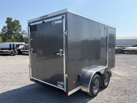 New 2027 Darkhorse Cargo DHW6X12TA35 (6' X 12') 7K V-Nose 2500 Series Cargo / Enclosed Trailer