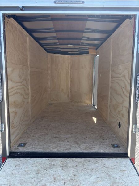 New 2027 Darkhorse Cargo DHW6X12TA35 (6' X 12') 7K V-Nose 2500 Series Cargo / Enclosed Trailer