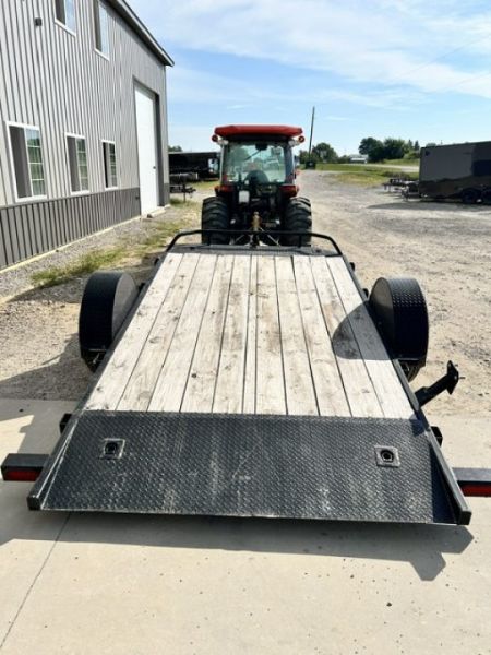 Used 2018 PJ Trailers 81"X13' SA HD GRAVITY TILT Equipment Trailer