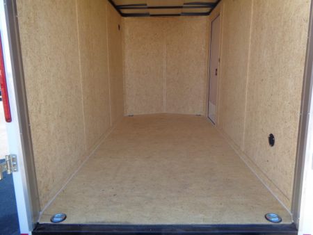 New 2027 Pace American - Out Back DLX - 6x12 V-Nose Tandem Axle 7k Cargo Trailer w/ Rear Ramp Door