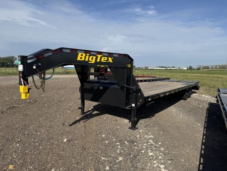 New 2027 Big Tex Trailers 14GN-30D5A Flatbed Trailer