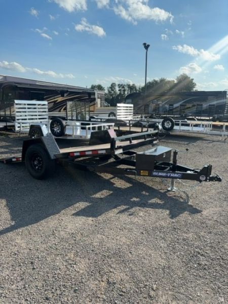 New 2026 Sure-Trac 77'x12 SIngle Axle TIlt Equipment Trailer