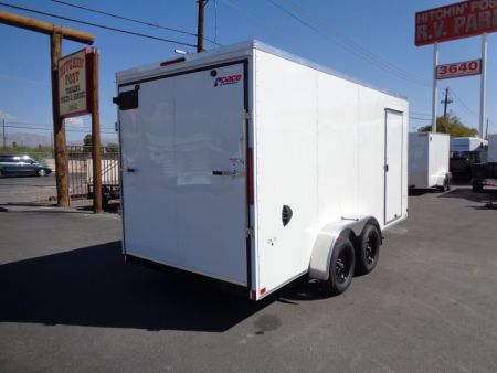 New 2027 Pace American * KP-DX8416-070 * 7x16 Enclosed Cargo Trailer w/ Rear Ramp Door (7K GVWR)