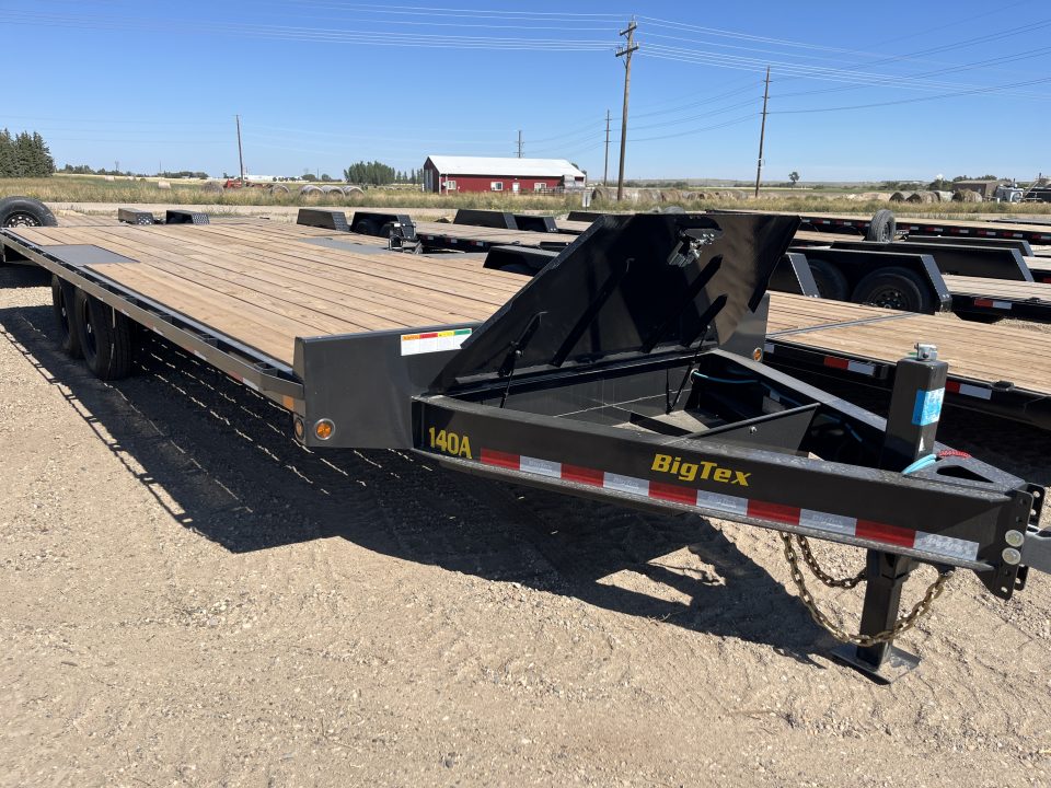 New 2027 Big Tex Trailers 14OA-24STA-S8BK Deckover Trailer
