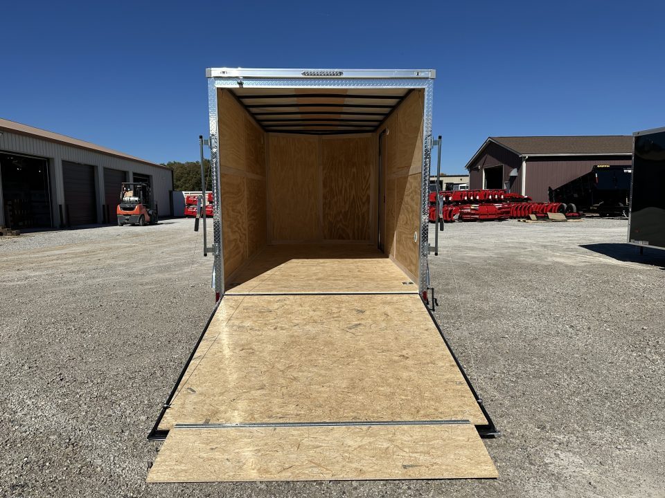New 2027 HAUL-ABOUT 7x14 BOBCAT with 6" extra height, poly silver