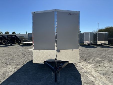 New 2027 HAUL-ABOUT 7x14 BOBCAT with 6" extra height, poly silver