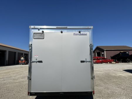 New 2027 HAUL-ABOUT 7x14 BOBCAT with 6" extra height, poly silver