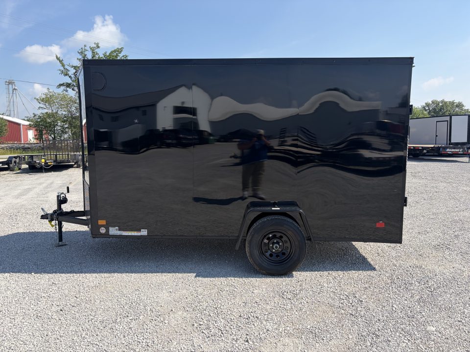 New 2027 Darkhorse Cargo DHW6X12SA30 (6' x 12') 2.9K V-Nose Cargo / Enclosed Trailer