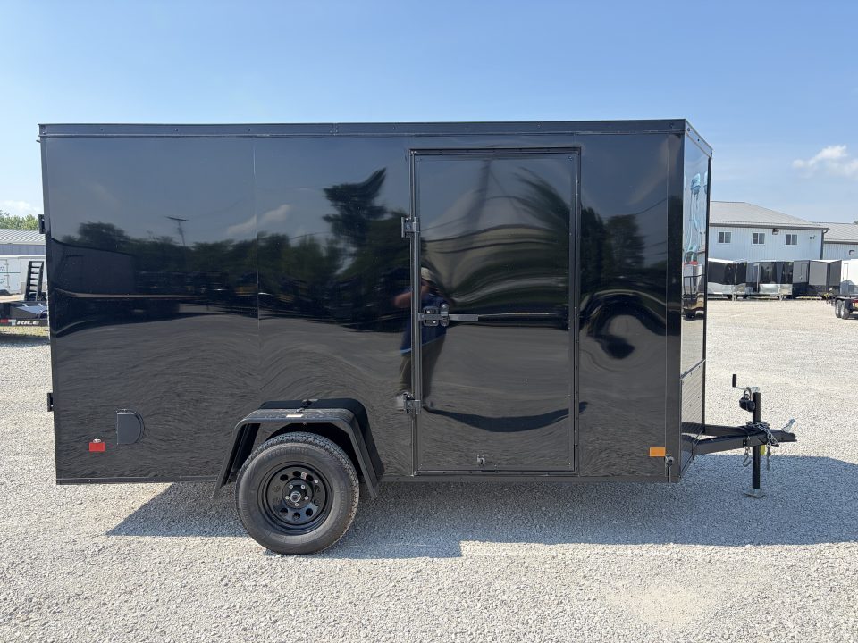 New 2027 Darkhorse Cargo DHW6X12SA30 (6' x 12') 2.9K V-Nose Cargo / Enclosed Trailer
