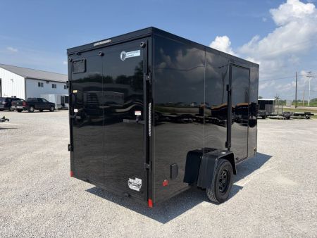 New 2027 Darkhorse Cargo DHW6X12SA30 (6' x 12') 2.9K V-Nose Cargo / Enclosed Trailer