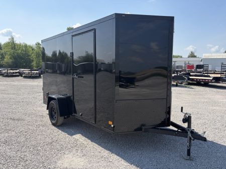 New 2027 Darkhorse Cargo DHW6X12SA30 (6' x 12') 2.9K V-Nose Cargo / Enclosed Trailer