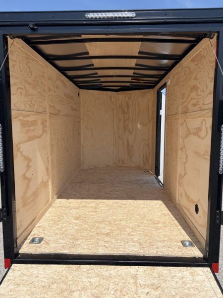 New 2027 Darkhorse Cargo DHW6X12SA30 (6' x 12') 2.9K V-Nose Cargo / Enclosed Trailer