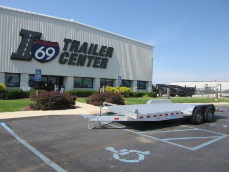 New 2026 Sure-Trac 7 x 20 (16+4) ST-CHAA8220-100 Aluminum Car Hauler 10K