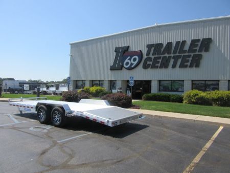 New 2026 Sure-Trac 7 x 20 (16+4) ST-CHAA8220-100 Aluminum Car Hauler 10K