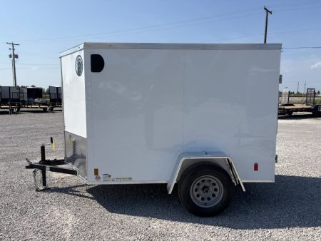 New 2027 Darkhorse Cargo DHW5X8SA30 (5' x 8') 2.9K V-Nose Cargo / Enclosed Trailer