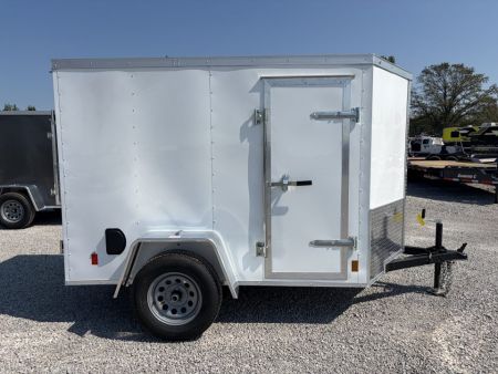 New 2027 Darkhorse Cargo DHW5X8SA30 (5' x 8') 2.9K V-Nose Cargo / Enclosed Trailer